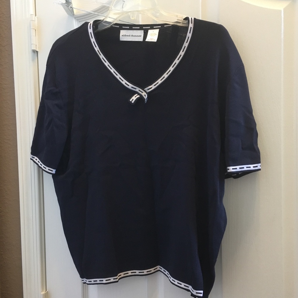 FINAL MARKDOWN Alfred dunner knit top large